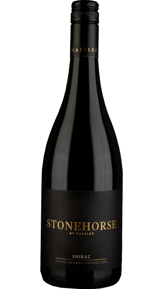 Bottle of Kaesler Stonehorse Shiraz 2018 wine 750 ml