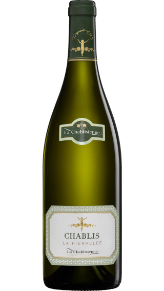 Bottle of La Chablisienne Chablis La Pierrelee 2020 wine 750 ml