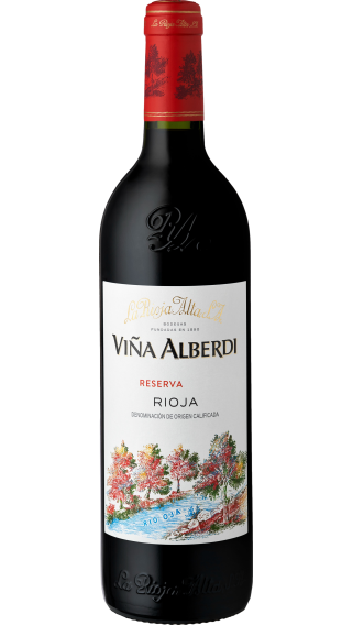 Bottle of La Rioja Alta Vina Alberdi Reserva 2018 wine 750 ml