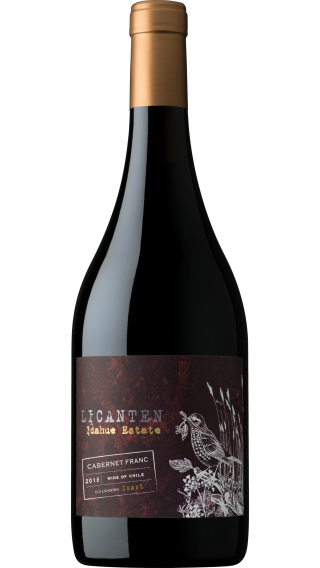 Bottle of La Ronciere Licanten Cabernet Franc 2018 wine 750 ml