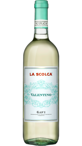 Bottle of La Scolca Gavi Valentino 2023 wine 750 ml