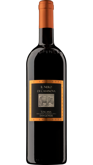 Bottle of La Spinetta Il Nero di Casanova 2020 wine 750 ml