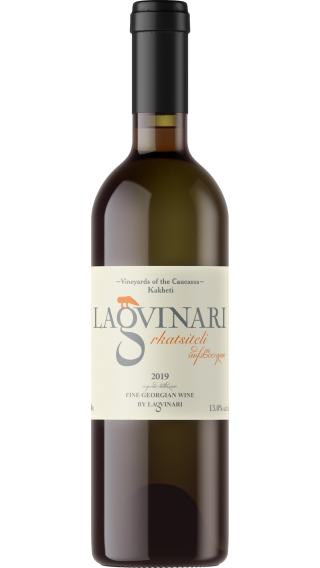 Bottle of Lagvinari Rkatsiteli 2019 wine 750 ml