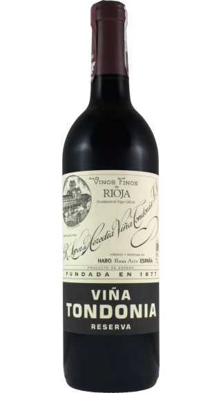 Bottle of Lopez de Heredia Vina Tondonia Reserva 2011 wine 750 ml