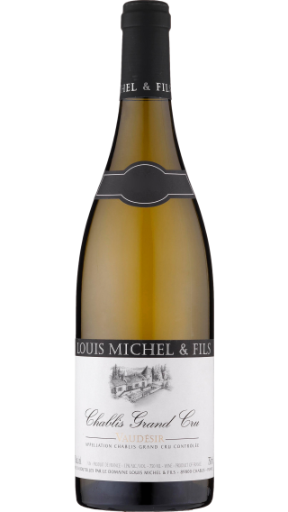 Bottle of Louis Michel & Fils Chablis Grand Cru Vaudesir 2022 wine 750 ml