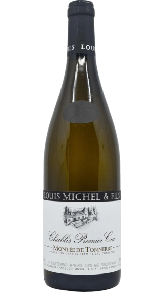 Bottle of Louis Michel & Fils Chablis Premier Cru Montee de Tonnerre 2022 wine 750 ml