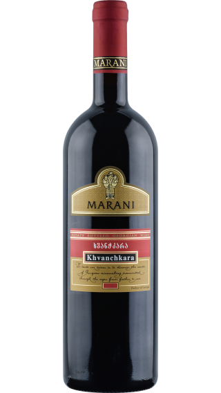 Bottle of Marani Khvanchkara 2022 wine 750 ml