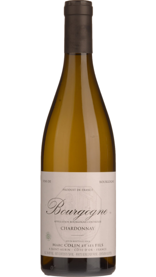 Bottle of Marc Colin et Fils Bourgogne Chardonnay 2022 wine 750 ml