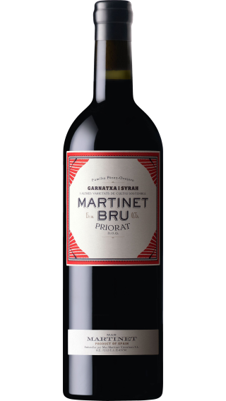 Bottle of Mas Martinet Martinet Bru 2022 wine 750 ml