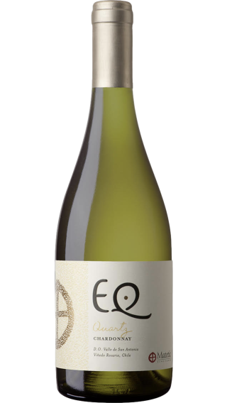 Bottle of Matetic EQ Chardonnay 2018 wine 750 ml