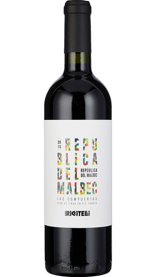 Bottle of Matias Riccitelli Republica del Malbec 2018 wine 750 ml