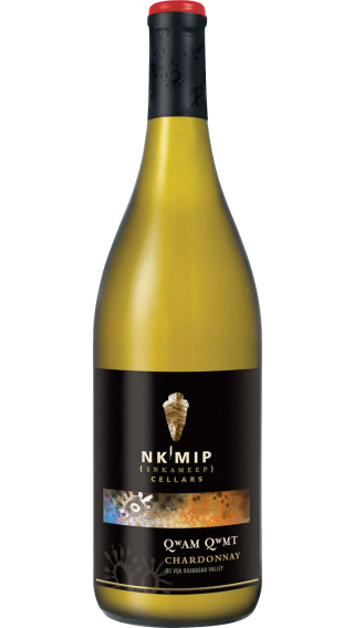 Bottle of Nk Mip Cellars Qwam Qwmt Chardonnay 2021 wine 750 ml