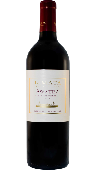 Bottle of Te Mata Awatea 2013 wine 750 ml