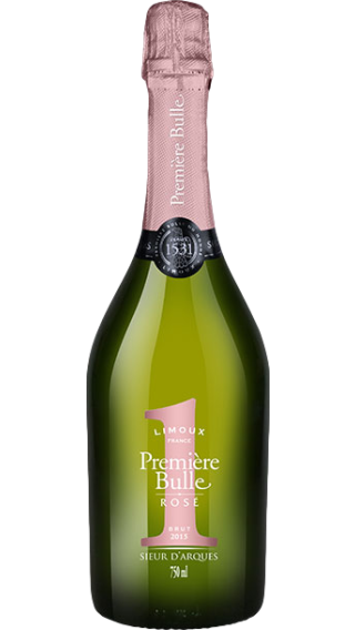 Bottle of Sieur d'Arques Premiere Bulle Rose Cremant  wine 750 ml