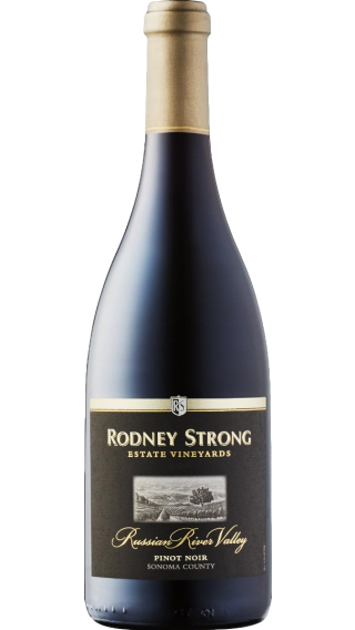 Bottle of Rodney Strong Estate Pinot Noir 2016 wine 750 ml