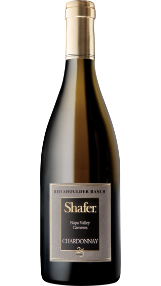 Bottle of Shafer Red Shoulder Ranch Chardonnay 2019 wine 750 ml