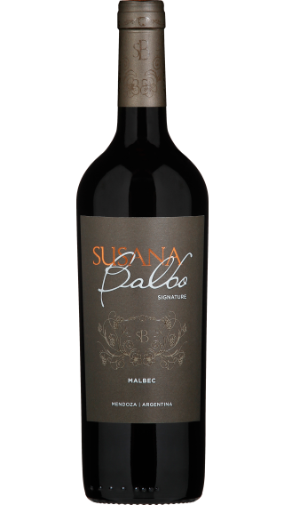 Bottle of Susana Balbo Signature Malbec 2019 wine 750 ml