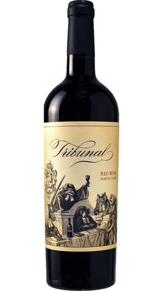 Bottle of Tribunal Red 2019 wine 750 ml