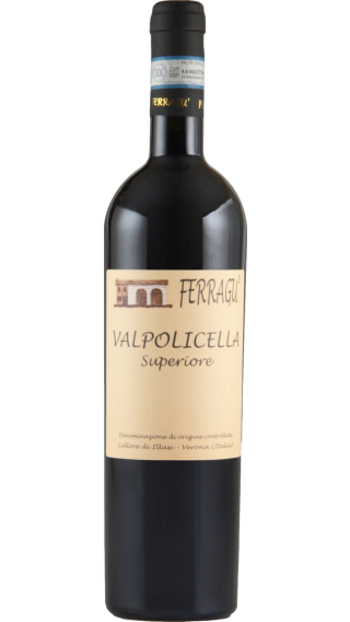 Bottle of Ferragu Valpolicella Superiore 2019 wine 750 ml