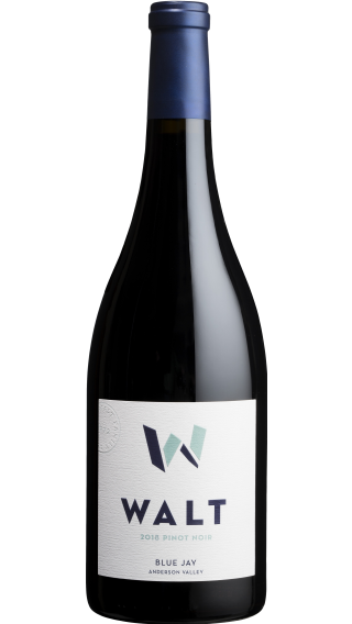 Bottle of Walt Blue Jay Pinot Noir 2019 wine 750 ml