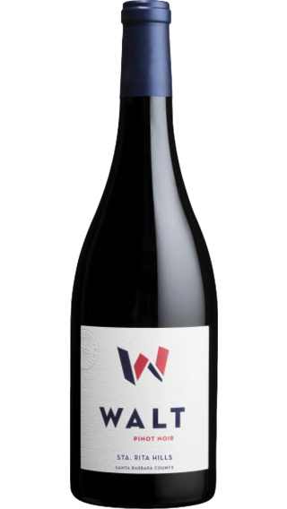 Bottle of Walt Sta. Rita Hills Pinot Noir 2019 wine 750 ml