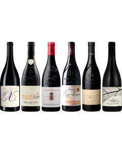 Hochwertiges Chateauneuf du Pape Verkostungsset