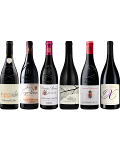 Hochwertiges Chateauneuf du Pape Verkostungsset