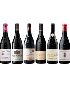 Hochwertiges Chateauneuf du Pape Verkostungsset