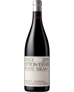 Ridge Lytton Estate Petite Sirah 2019