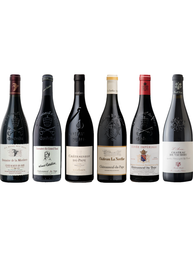 Chateauneuf du Pape Premium Verkostungsset