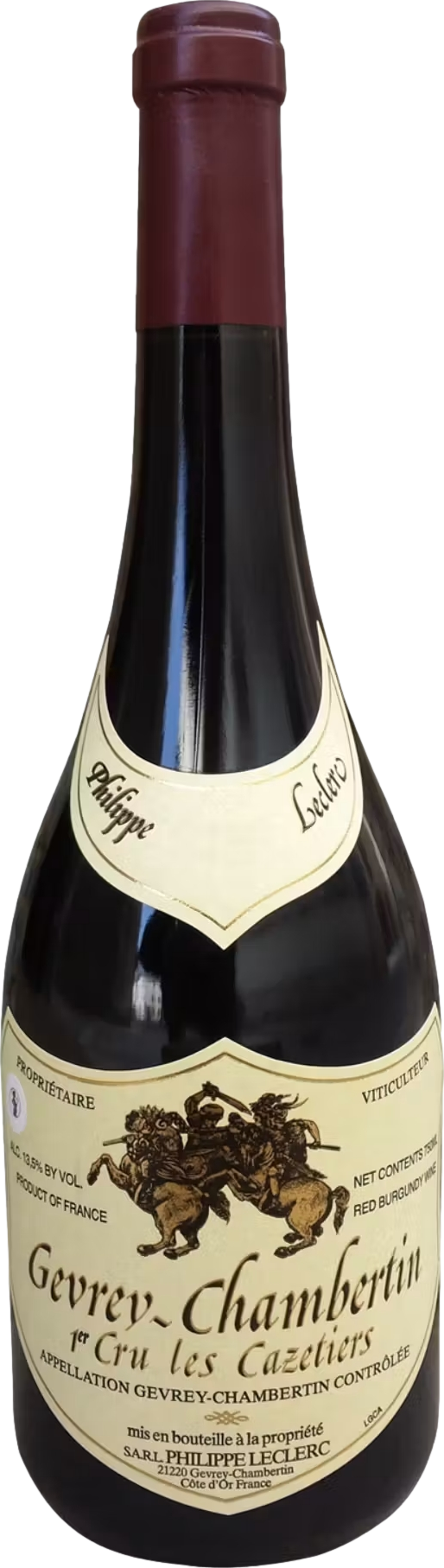 Domaine Philippe Leclerc Gevrey Chambertin Premier Cru Les Cazetiers 2023
