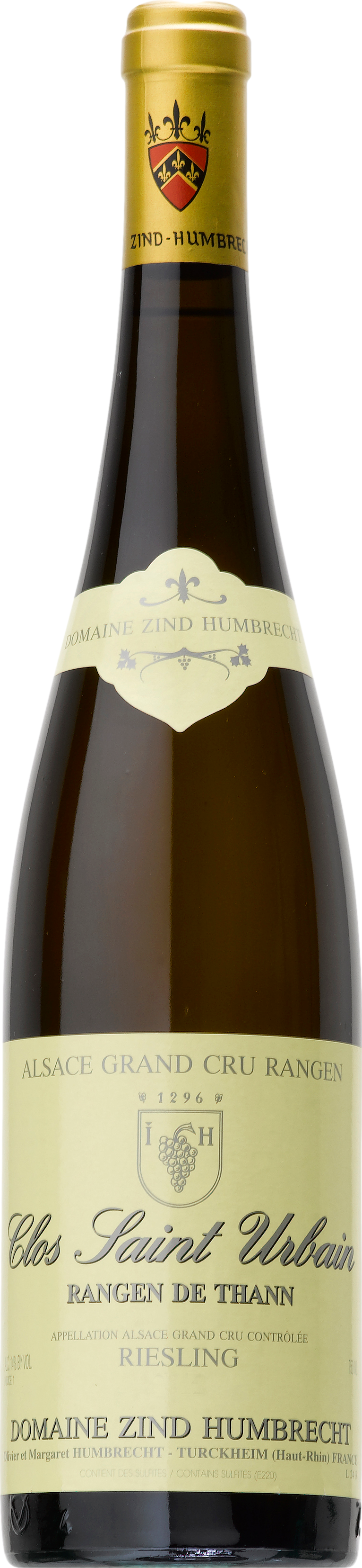 Domaine Zind-Humbrecht Riesling Grand Cru Rangen de Thann Clos Saint Urbain 2022