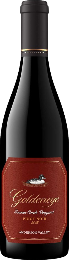 0669576018217 -  Goldeneye Gowan Creek Pinot Noir 2018