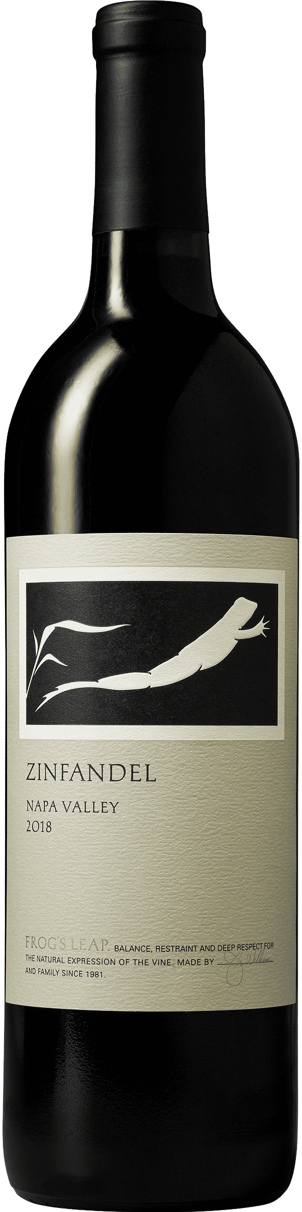 Image of Frog's Leap Zinfandel 2018