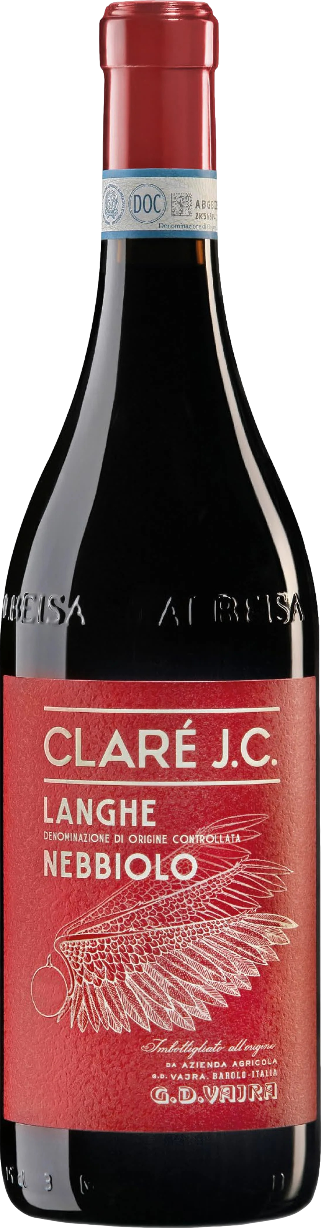 G.D. Vajra Langhe Nebbiolo Clare JC 2023