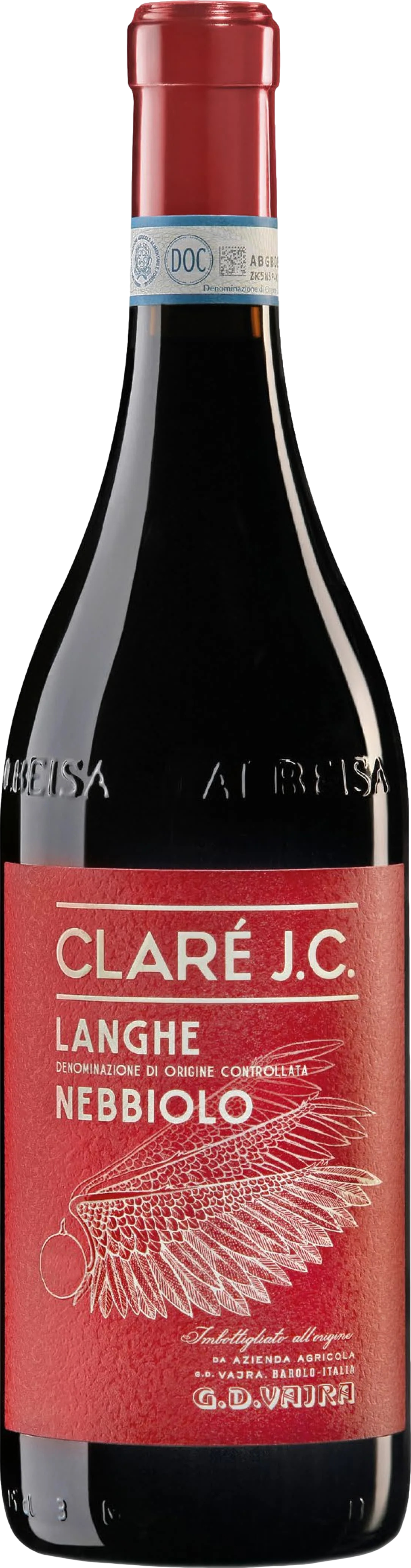 G.D. Vajra Langhe Nebbiolo Clare JC 2025