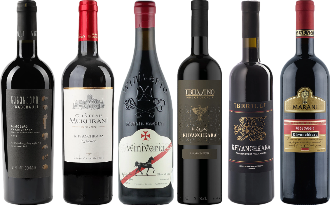 Georgische Khvanchkara Verkostungsset