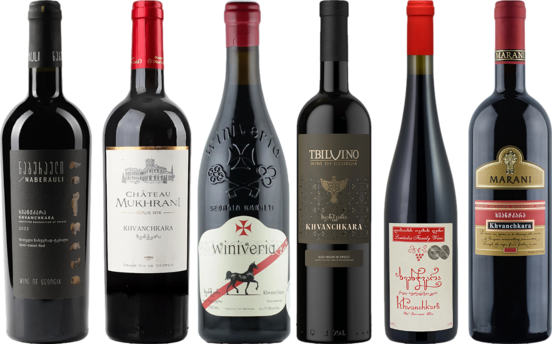 Georgische Khvanchkara Verkostungsset
