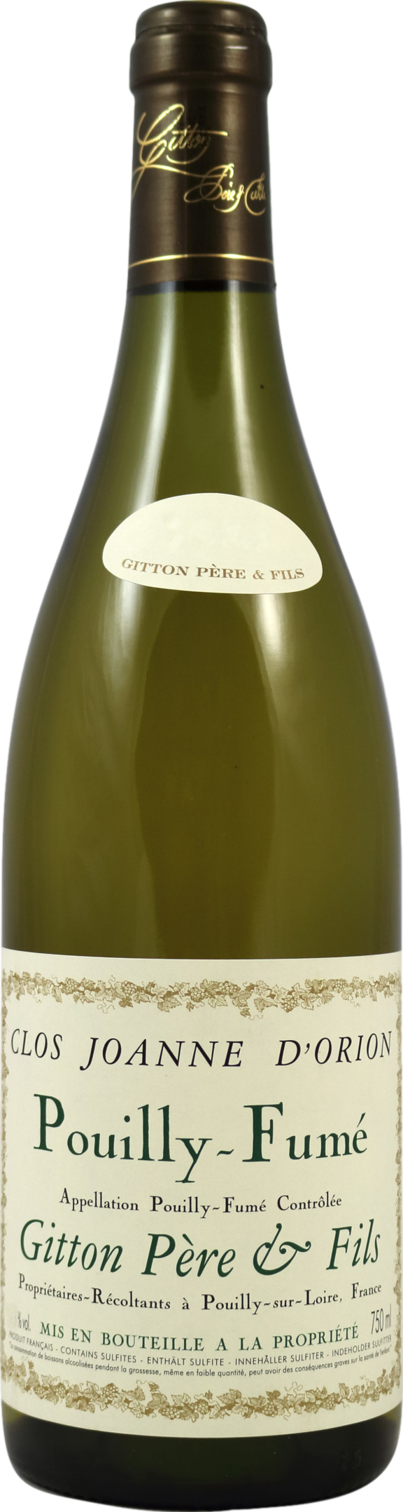Gitton Pere et Fils Pouilly-Fume Clos Joanne D'Orion 2023