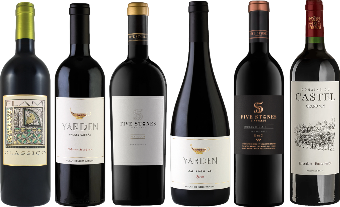 Israel Rotwein Premium Verkostungsset