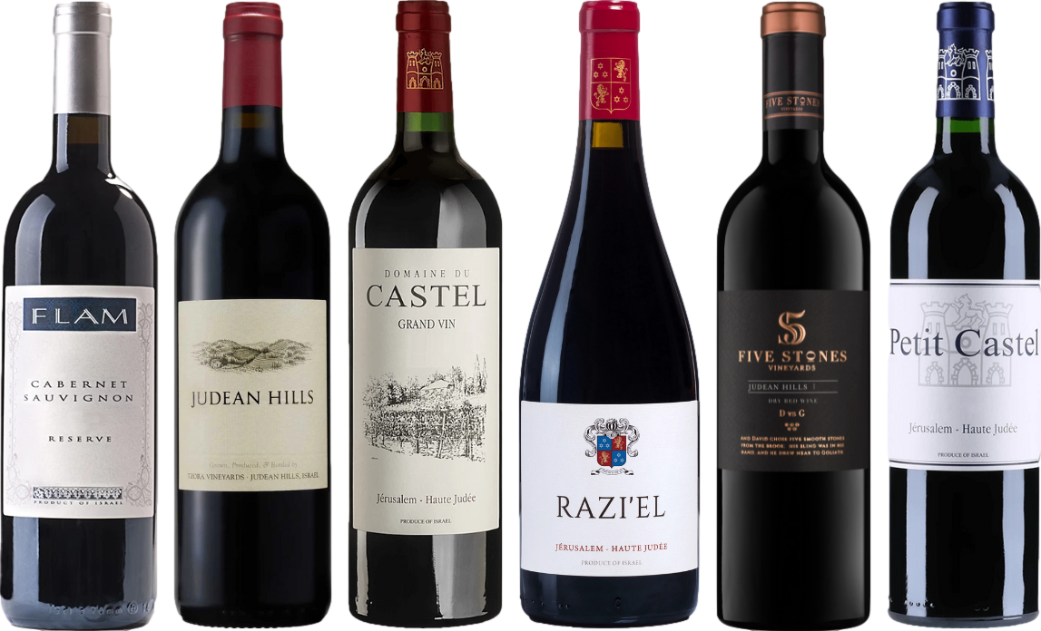 Israel Rotwein Premium Verkostungsset