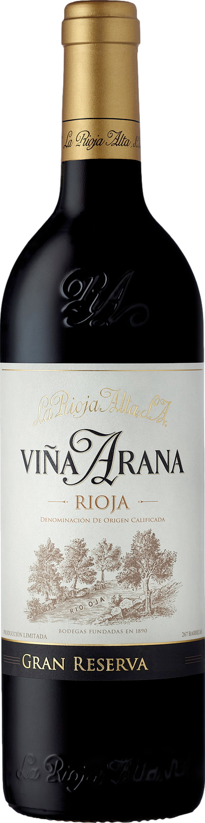 La Rioja Alta Gran Reserva Vina Arana 2016