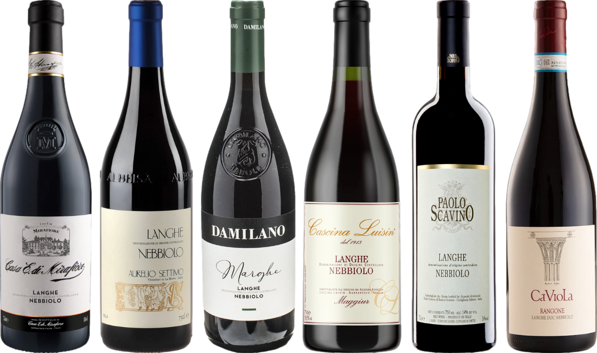 Langhe Nebbiolo Premium Verkostungsset