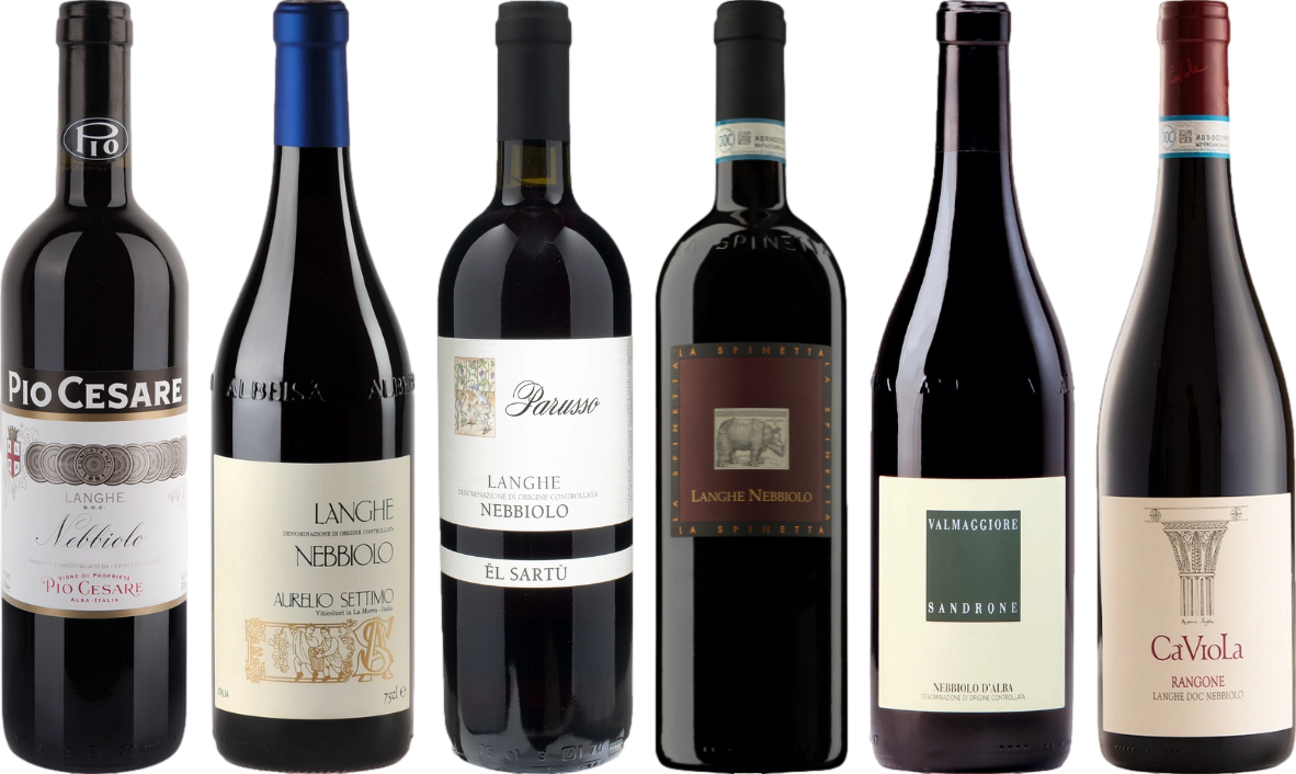 Langhe Nebbiolo Premium Verkostungsset