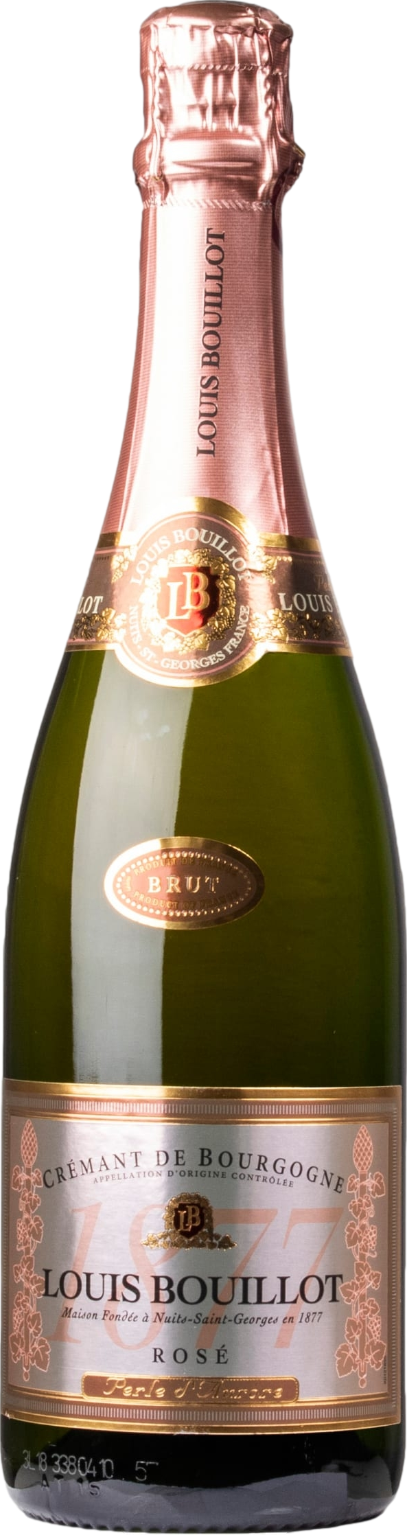 Louis Bouillot Perle d%27Aurore Cremant de Bourgogne Rose - 8wines DACH