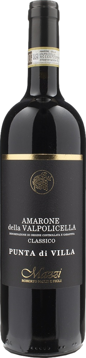 Mazzi Amarone della Valpolicella Classico Punta di Villa 2018