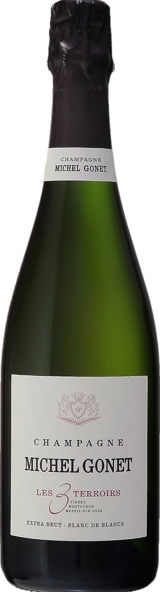 Champagne Michel Gonet Les 3 Terroirs Blanc de Blancs Grand Cru Extra Brut 2018