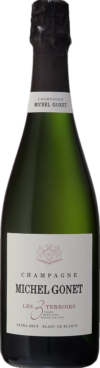 Champagne Michel Gonet Les 3 Terroirs Blanc de Blancs Grand Cru Extra Brut 2020