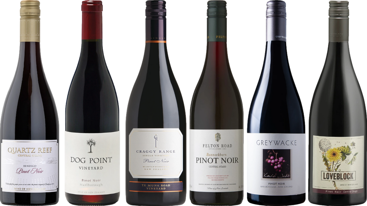 Neuseeland Pinot Noir Premium Verkostungsset