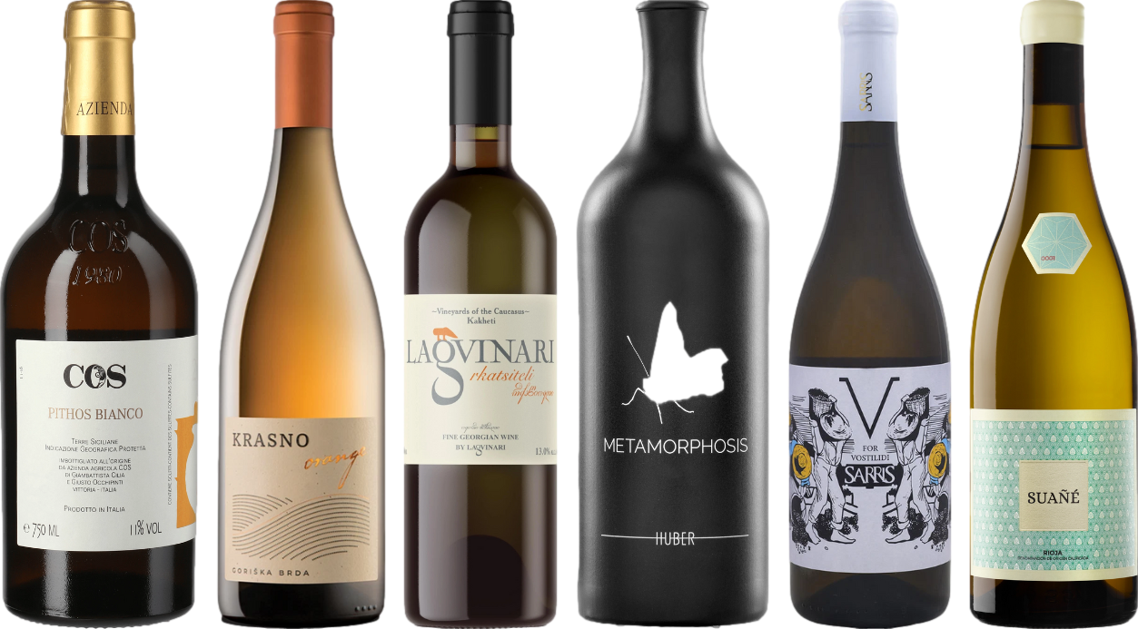 Orange Wein Premium Verkostungsset